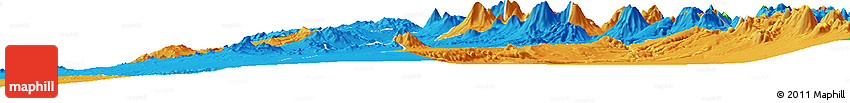Political Horizon Map of Calama