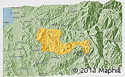Savanna Style 3D Map of Andacollo