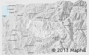 Silver Style 3D Map of Andacollo