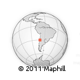 Outline Map of Andacollo