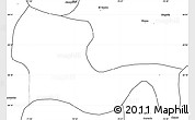 Blank Simple Map of Andacollo