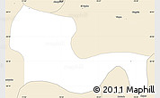 Classic Style Simple Map of Andacollo