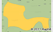 Savanna Style Simple Map of Andacollo