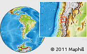 Physical Location Map of Paiguano