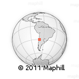 Outline Map of Paiguano