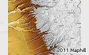 Physical Map of Camina