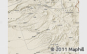 Shaded Relief Map of Camina