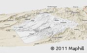 Classic Style Panoramic Map of Camina