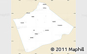 Classic Style Simple Map of Camina, single color outside