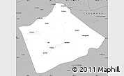 Gray Simple Map of Camina