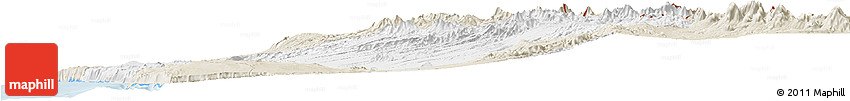 Classic Style Horizon Map of IQUIQUE
