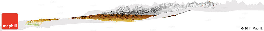 Physical Horizon Map of IQUIQUE, cropped outside