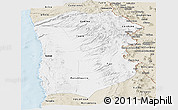 Classic Style Panoramic Map of IQUIQUE