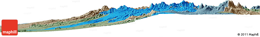 Political Horizon Map of Pica, semi-desaturated Political Horizon Map of Pica, semi-desaturated