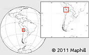 Blank Location Map of Pica, highlighted parent region, within the entire country