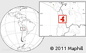 Blank Location Map of Pica