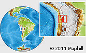 Physical Location Map of Pica