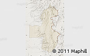 Shaded Relief Map of Pica, lighten