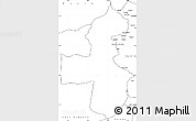 Blank Simple Map of Pica