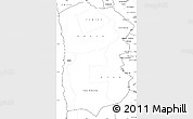 Blank Simple Map of IQUIQUE