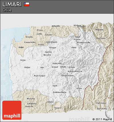 Classic Style 3D Map of LIMARI