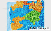 Political 3D Map of LIMARI