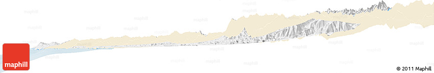 Classic Style Horizon Map of LIMARI, single color outside Classic Style Horizon Map of LIMARI, single color outside