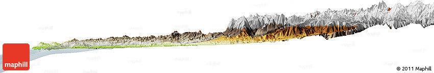 Physical Horizon Map of LIMARI, semi-desaturated