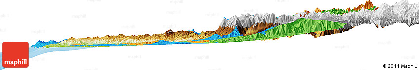 Political Horizon Map of LIMARI, physical outside Political Horizon Map of LIMARI, physical outside