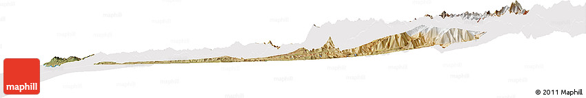 Satellite Horizon Map of LIMARI, cropped outside