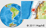 Physical Location Map of LIMARI, highlighted country