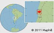 Savanna Style Location Map of LIMARI