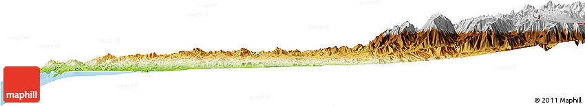 Physical Horizon Map of Ovalle