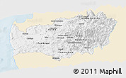 Classic Style Panoramic Map of LIMARI, single color outside