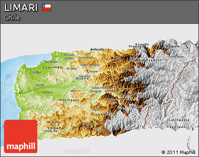 Physical Panoramic Map of LIMARI