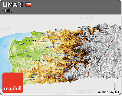 Physical Panoramic Map of LIMARI