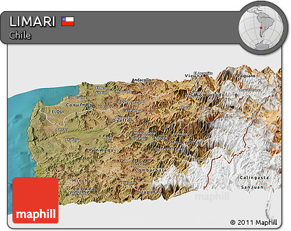 Satellite Panoramic Map of LIMARI