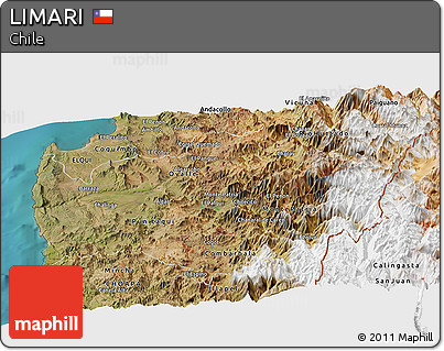 Satellite Panoramic Map of LIMARI