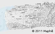 Silver Style Panoramic Map of LIMARI