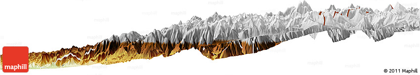 Physical Horizon Map of Rio Hurtado