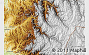 Physical Map of Rio Hurtado