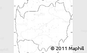Blank Simple Map of LIMARI, no labels