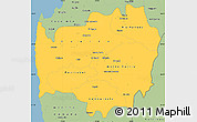Savanna Style Simple Map of LIMARI