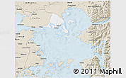 Classic Style 3D Map of Calbuco (Is.)