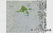 Satellite 3D Map of Calbuco (Is.), lighten, semi-desaturated