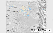 Shaded Relief 3D Map of Calbuco (Is.), desaturated