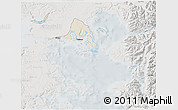 Shaded Relief 3D Map of Calbuco (Is.), lighten, semi-desaturated