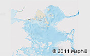 Shaded Relief 3D Map of Calbuco (Is.), single color outside