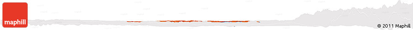 Political Horizon Map of Calbuco (Is.), cropped outside