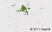 Satellite Map of Calbuco (Is.), cropped outside